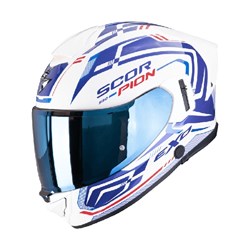 SCORPION EXO EXO-530 AIR SLOPE - WHT/BLUE/RED (XL)