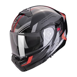 SCORPION EXO EXO-930 EVO SIKON - METAL/BLACK/SILVER/RED (2XL)
