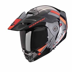 SCORPION EXO ADX-2 GALANE SIL/BLK/RED (LG) [ONC01] #
