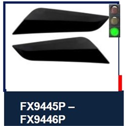 SHARK S/P - EVO ES CHINBAR COVERS GLOSS BLACK