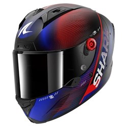 SHARK AERON SPEED-TECH MATTE BLU/RED (SM)
