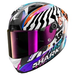 SHARK AERON SPEED-FANCY WHT/ORG (MD)