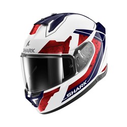 SHARK SKWAL i3 RHAD WHT/RED (XL) [ONC01]