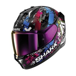 SHARK SKWAL i3 HELLCAT BLK/BLU + VISOR (LG) [ONC01]