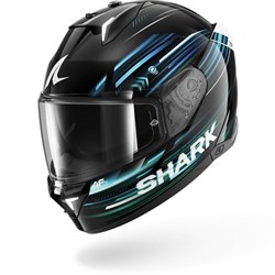 SHARK SKWAL i3 LIGHT-BLUR - BLK/BLU/GRN (2XL)