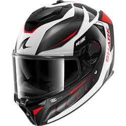 SHARK SPARTAN GT PRO CARBON MEKARIUM SIL/RED (XS)