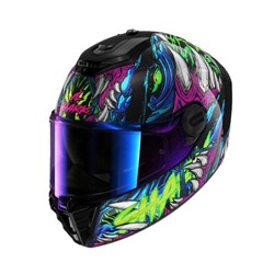 SHARK SPARTAN RS SHAYTAN BLK/GRN/VIO (2XL) [ONC01]
