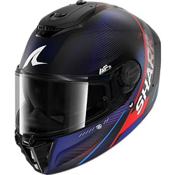 SHARK SPARTAN RS SPEED-TECH MATTE BLK/BLU/RED (MD)