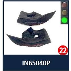 SHARK S/P - SKWAL CUP CHEEKS BLK (40mm)