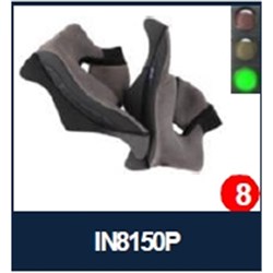 SHARK S/P - SPARTAN RS CHEEKS SPARTAN RS BLACK (30mm)