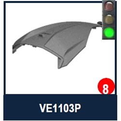 SHARK S/P - RIDILL 2 TOP VENT GLOSS BLACK