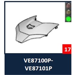 SHARK S/P - OXO TOP VENT MATTE BLACK