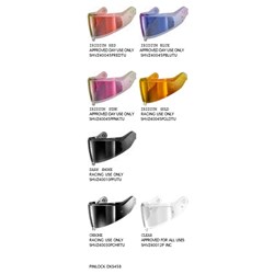 SHARK VIS - SKWAL i3 D-SKWAL3 RIDILL2 VISOR DARK SMOKE