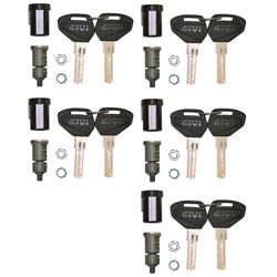 GIVI SECURITY LOCK 5 X BARREL + KEY