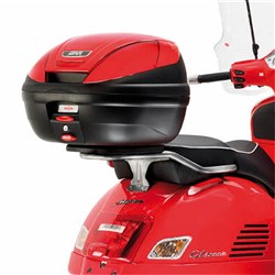 GIVI SPECIFIC MONOLOCK REAR RACK - VESPA GTS 125-150-300 SUPER 08-21 (USE WITH MONOLOCK CASE PLATE)