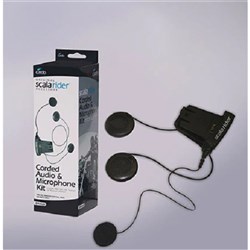 CARDO AUDIO/MIC KIT W/CORDED MIC FOR SOLO/Q2/TEAMSET/FM #