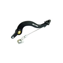 SCAR REAR BRAKE PEDAL KX250250X 21-25 KX450 19-25 KX450F 06-08 KX450X 21-25 BLK