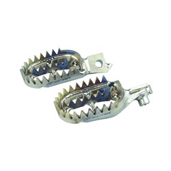 SCAR TITANIUM GRIPPER FOOTPEGS SUZUKI RMZ250 2010-2022 / RMZ450 2008-2022
