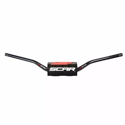 SCAR O2 H/BAR TAPERED MCGRATH/SHORT KTM BAR BLK / PAD BLK