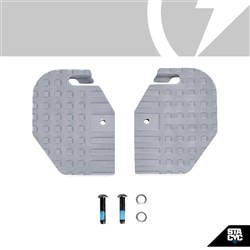 STACYC ACC - EXTENDED FOOTREST - GUNMETAL ANODIZED (12e|16e)