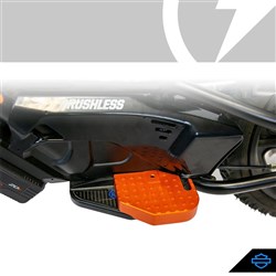 STACYC ACC - EXTENDED FOOTREST - ORANGE ANODIZED (12e|16e)