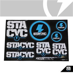 STACYC APPAREL - STICKER SHEET (Decals)