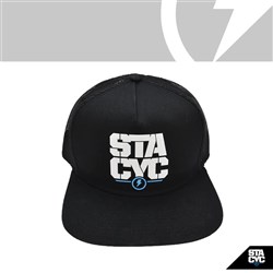 STACYC APPAREL - HAT TRUCKER BLACK - ADULT (Hats)