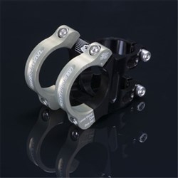 RENTHAL STEM APEX 35mm (40mm x 6 DEG RISE) BLK/ALU GOLD # (USE STM1270200501)