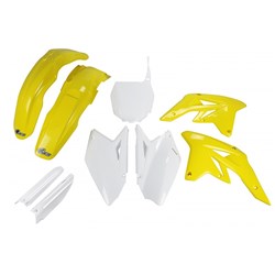 /UFO SUZUKI RMZ250 07-09 FULL PLASTICS KIT (OEM 07-08) (WAS SUKIT407E999)
