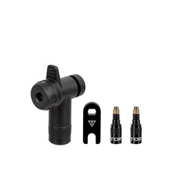 TOPEAK TURBOFLOW VALVE COMBO WITH RAPIDHEAD [SPC01]