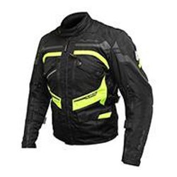 RJAYS DUNE JKT MENS BLK/FL. YELLOW (XS)  [ONC01] #