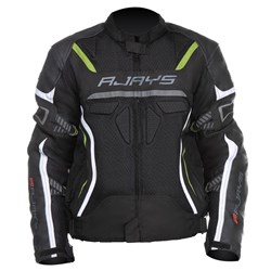 RJAYS AIR-TECH JKT BLK/WHT/YEL (XL) [ONC01]