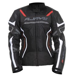 RJAYS AIR-TECH JKT BLK/WHT LADIES (08) [ONC01]