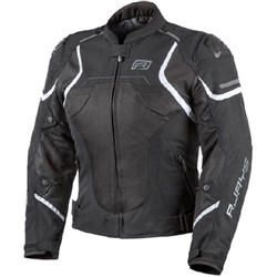RJAYS PACE AIRFLOW JKT LADIES BLK/WHT (08) [ONC01]