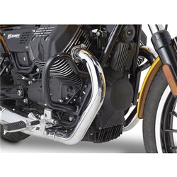 GIVI ENGINE CRASH GUARDS - MOTO GUZZI V7 III STONE/SPECIAL 17-21/V9 ROAMER/BOBBER 16-19