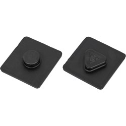 TOPEAK MTX BEAM RACK RUBBER SHIM(LOGO STYLE) 44X42X3 mm FOR TA2096A/E/V