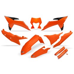 UFO KTM FULL PLASTICS KIT EXC125/200/250/300 EXC-F250/350/450/500 OEM