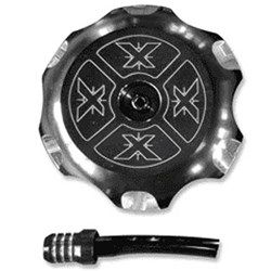 X-TECH GASCAP YZ 03-/YZF 03-/KX 05-08/KXF 06- BLACK