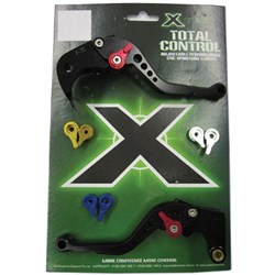 X-TECH TOTAL CONTROL CNC ADJ LEVERS SUZUKI GSXR1000 07-08 [ONC01] #