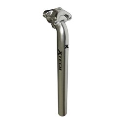 X-TECH SEAT POST ALLOY 400mm SILVER 25.6 [ONC01] #