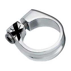 X-TECH SEATPOST CLAMP 28.6 BLACK [ONC01] #