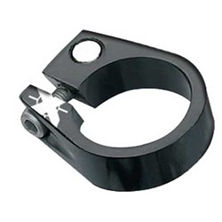 X-TECH SEATPOST CLAMP (CARBON FRAME) 28.6 SILVER [ONC01] #