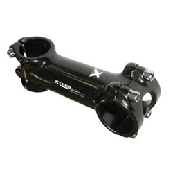 X-TECH STEM 3D 1-1/8 X 31.8 - 130mm X 7 DEG BLACK (2O) [ONC01] #