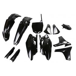 UFO YAMAHA FULL PLASTICS KIT YZF450 11-12 BLK (WAS YAKIT311E001)