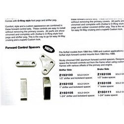 ZODIAC SHIFTER/K-STAND 1-3/4 IN SPACER PRE 99