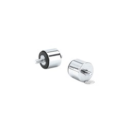 #ZODIAC RUBBER MOUNT W/CHROME COVER