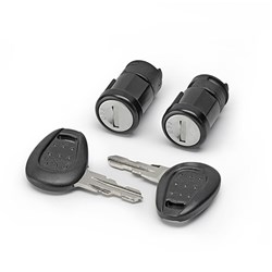 GIVI LOCK SET FOR EASY12R/L - PAIR -  2 X BARREL + KEYS