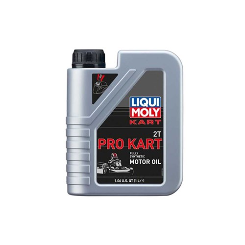 LIQUI MOLY Pro Kart 2-Takt Öl 1 Liter – Für Luft-/wassergekühlte Rennmotoren, Hochstabil, Ablagerschützend