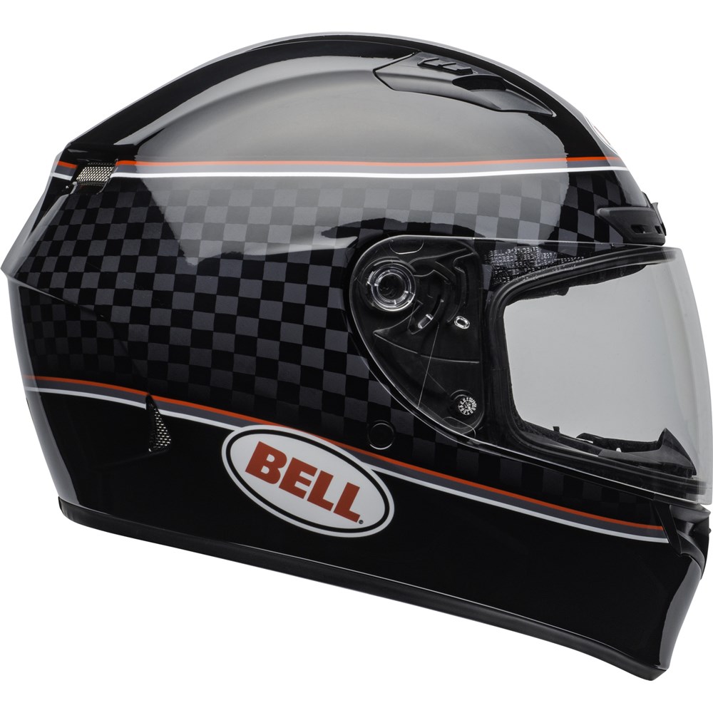BELL QUALIFIER DLX MIPS BREADWINNER - BLACK/WHITE - Road - Full Face ...