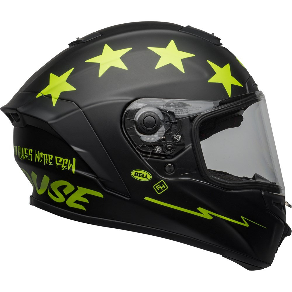 #BELL STAR DLX MIPS FASTHOUSE VICTORY CIRCLE MT BLK/HI-VIS (SM) - Road ...